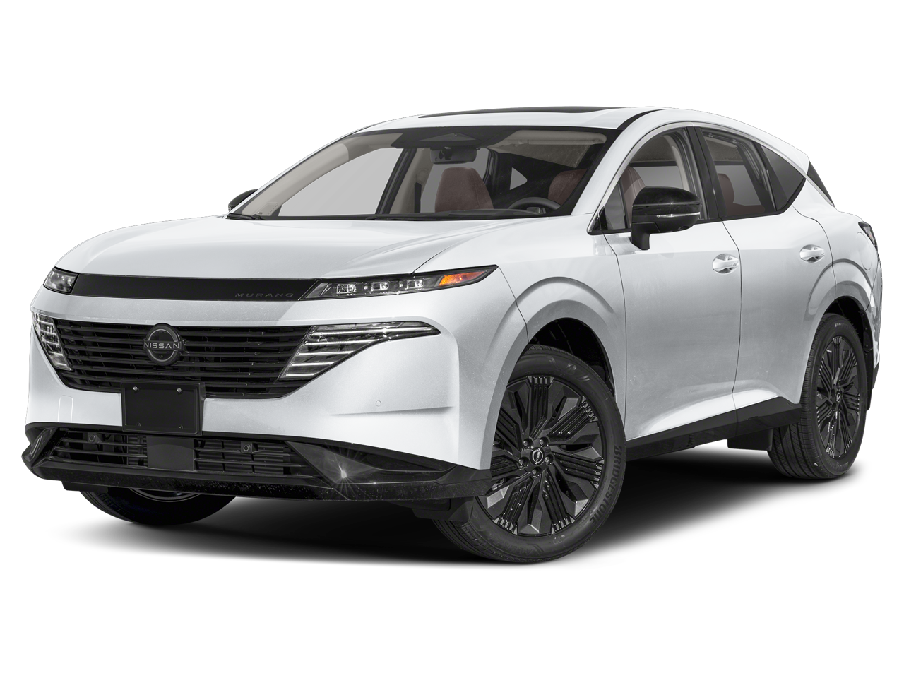 2026 Nissan Murano SL in White Pearl — front three-quarter view